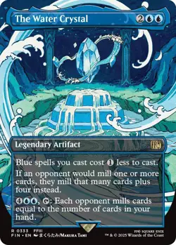 The Water Crystal (Borderless) Final Fantasy Foil - Image 1