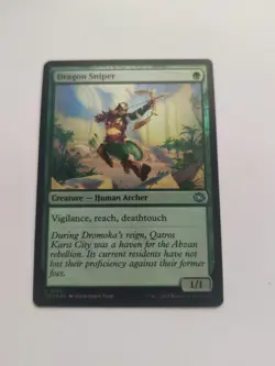 Dragon Sniper Tarkir: Dragonstorm Foil MTG Magic - Image 2