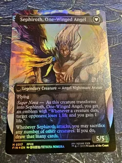Sephiroth, Fabled SOLDIER (0317) (Borderless) Final Fantasy Foil - Image 5