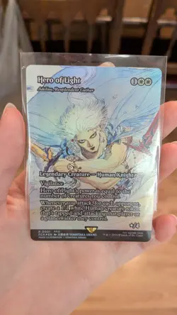 MTG Final Fantasy: Hero of Light - Adeline, Resplendent Cathar (Showcase Foil) - Image 4