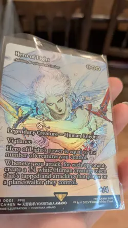 MTG Final Fantasy: Hero of Light - Adeline, Resplendent Cathar (Showcase Foil) - Image 6