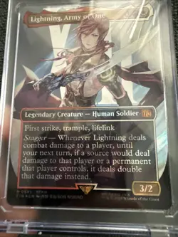 Lightning, Army of One (0545) (Borderless) (Surge Foil) Final Fantasy Foil - Image 7
