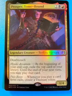 MTG 1x FOIL Prosper, Tome-Bound Commander: Adventures in Forgotten Magic x1 NM - Image 1