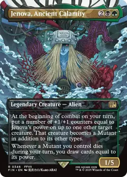Jenova, Ancient Calamity (Borderless) Final Fantasy Foil - Image 1