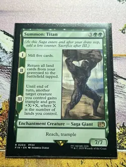 1x Summon: Titan NM Eng MTG - Final Fantasy - Image 12