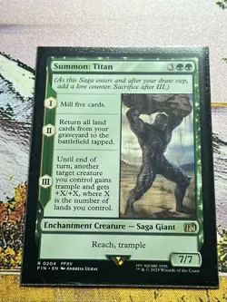 1x Summon: Titan NM Eng MTG - Final Fantasy - Image 22