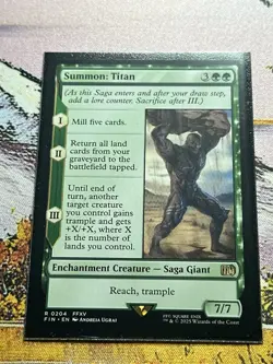 1x Summon: Titan NM Eng MTG - Final Fantasy - Image 5