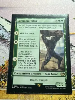 1x Summon: Titan NM Eng MTG - Final Fantasy - Image 6