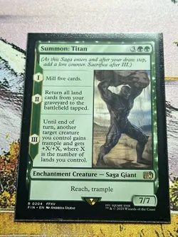 1x Summon: Titan NM Eng MTG - Final Fantasy - Image 8