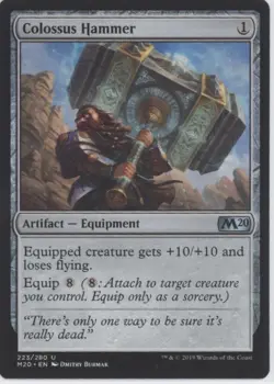 MTG Core Set 2020 #223 Colossus Hammer Lightly played tcg - Image 3