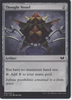 MTG Commander 2015 #55 Thought Vessel Lightly played tcg - Image 1
