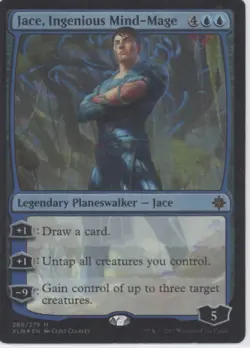 MTG Ixalan #280 Jace, Ingenious Mind-Mage Moderately played tcg - Image 3