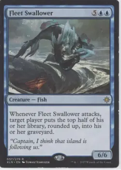 MTG Ixalan #57 Fleet Swallower Moderately played tcg - Image 1