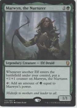MTG Dominaria #172 Marwyn, the Nurturer Lightly played tcg - Image 3