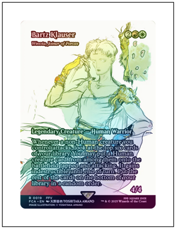 1x Bartz Klauser - Winota, Joiner of Forces, Foil, Final Fantasy, MTG NM - Image 2