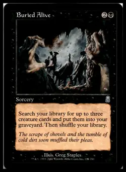 Buried Alive #3 Odyssey Magic the Gathering MTG Near Mint or Better - Image 3