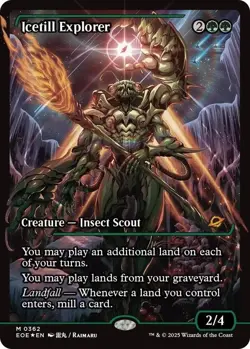 1x Icetill Explorer Showcase Foil (Edge of Eternities) - Image 1