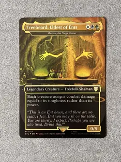 MTG ~ Treebeard, Eldest Of Ents ~ FOIL ~ Lord Of The Rings ~ 0517 - Image 1