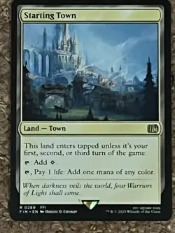 Mtg Starting Town 0289 Final Fantasy - Image 1