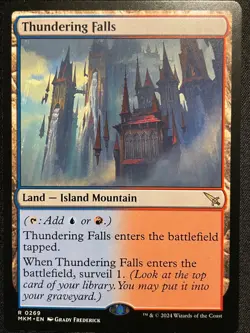 Thundering Falls - Murders at Karlov Manor MTG /NON-FOIL NM - Image 2