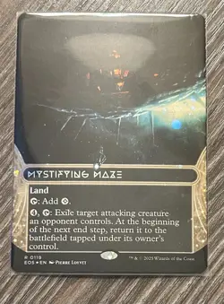 Mystifying Maze (0119) (Borderless) (Galaxy Foil) Edge of Eternities - Image 1
