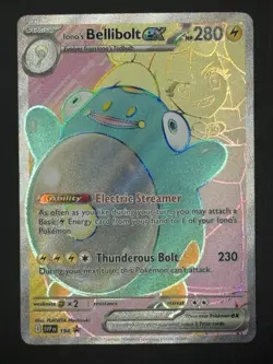 Pokémon TCG - Iono's Bellibolt ex SVP 194 - Scarlet & Violet Promos - Full Art - Image 3