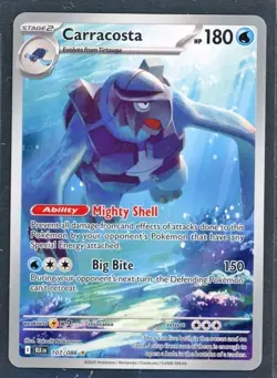 Pokemon Cards - Carracosta 107/086 - Black Bolt FA eBay Live Jul 29th 8:30pm - Image 1