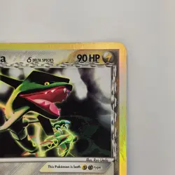 Pokemon Rayquaza 13/113 Ex Delta Species Holo Rare MP - Image 3
