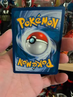 Team Rocket's Meowth Promo Pokémon Card #18 Black Star WOTC Rare NEAR MINT - Image 2