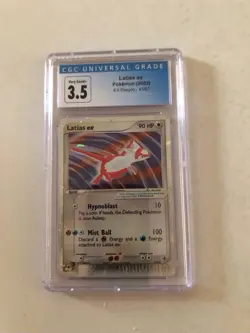 CGC Pokémon - Latias ex Pokemon (2003) EX Dragon #93/97 Holo CGC 8 NM/MINT - Image 2