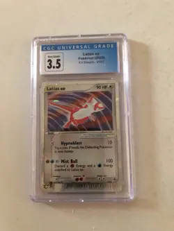 CGC Pokémon - Latias ex Pokemon (2003) EX Dragon #93/97 Holo CGC 8 NM/MINT - Image 6