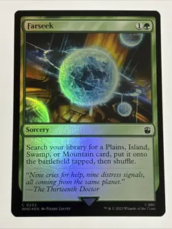 MTG Universes Beyond: Doctor Who Farseek Foil 0232 NM - Image 1