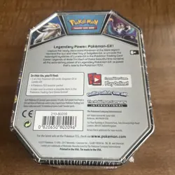 POKEMON 2017 Legends of Alola Solgaleo GX - Factory Sealed Collector Tin - Image 6