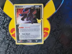 Umbreon 17/17 Gold Star Ultra Rare - Pokemon Celebrations 25th Anniversary NM - Image 3