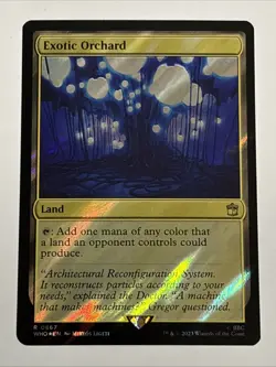 MTG Universes Beyond: Doctor Who Exotic Orchard Surge Foil 0867 NM Rare - Image 1