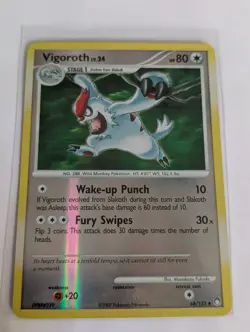 Vigoroth 68/123 Mysterious Treasures Pokemon Card Reverse Holo TCG Pokémon - Image 6