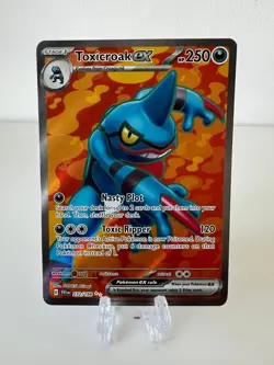 Toxicroak Ex 232/198 - Ultra Rare - Scarlet & Violet Base Set - Pokemon TCG - NM - Image 4
