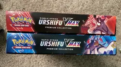 Pokemon Single Strike & Rapid Strike Urshifu VMax Premium Collection Boxes-Pair - Image 3