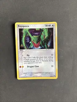 Pokémon TCG Rayquaza Pop Series 1 Promos 13/17 Cosmos Rare Holo - MP - Image 1