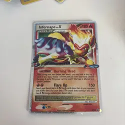 Pokemon Infernape LV.X DP10 Holo Black Star Promo - Image 5