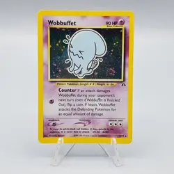 Wobbuffet Holo 16/75 Vintage Pokémon Neo Discovery Set 2001 - Image 1