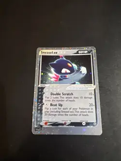 PokÃ©mon TCG Sneasel EX Ruby and Sapphire Holo Ultra Rare Card 103/109 - Image 1