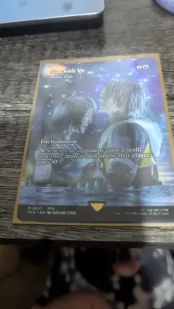 MTG Stay with Me - Rhystic Study (Showcase) Final Fantasy - Image 1