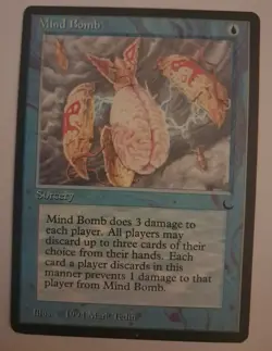 Mind Bomb LP The Dark MTG Magic the Gathering - Image 1