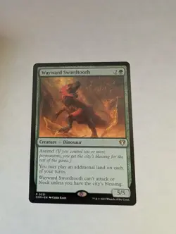 Wayward Swordtooth Commander Masters Regular MTG - Image 1