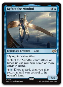 Kefnet the Mindful #118 (NM) Duskmourn DSC Magic MTG - Image 1