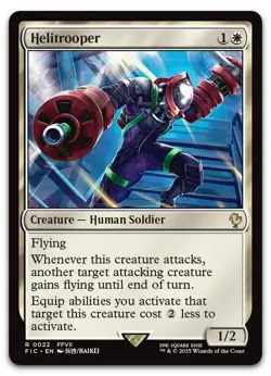 Helitrooper #22 (NM) Final Fantasy FIC Magic MTG - Image 1