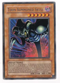 Toon Summoned Skull	DB1-EN040 Rare Mint Dark Beginning 1 YuGiOh - Image 1