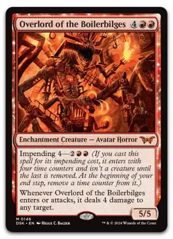 Overlord of the Boilerbilges #146 (NM) Duskmourn DSK Magic MTG - Image 1