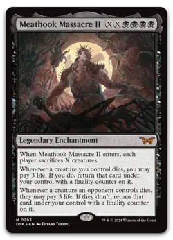 Meathook Massacre II (0293) #293 (NM) Duskmourn DSK Magic MTG - Image 1